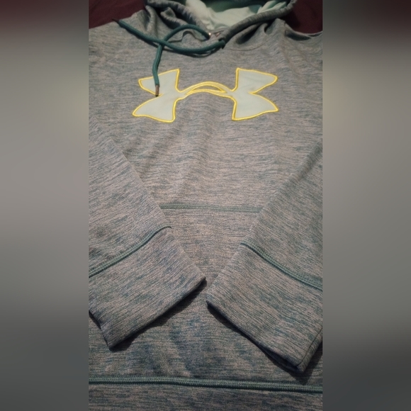 Under Armour teal sweatshirt size med imo (no tag) - Picture 2 of 4
